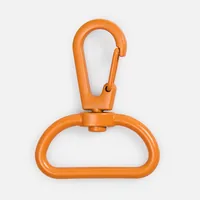 Застежка-карабин Snap Hook, L, оранжевая фото 2