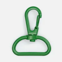 Застежка-карабин Snap Hook, L, зеленая фото 2