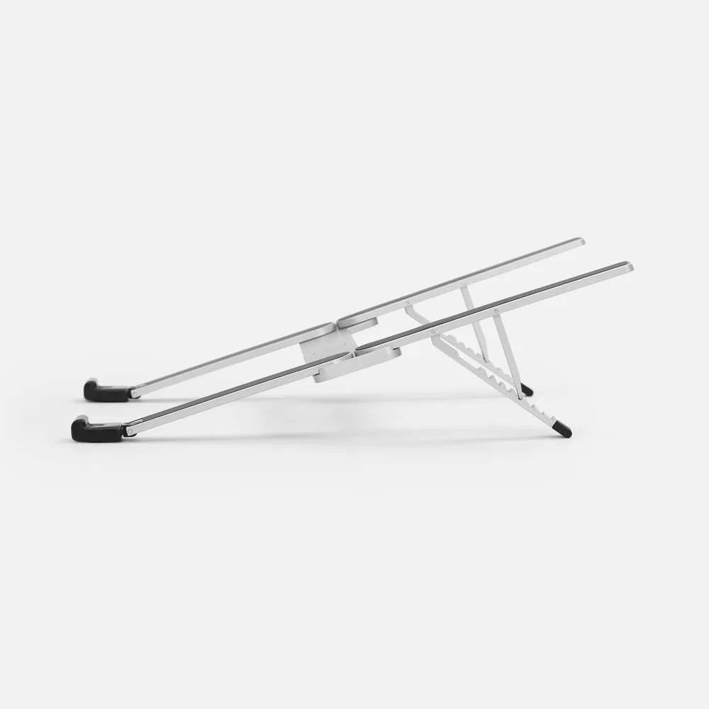 Подставка для ноутбука и планшета Scaffold Compact, серебристый металлик фото 4