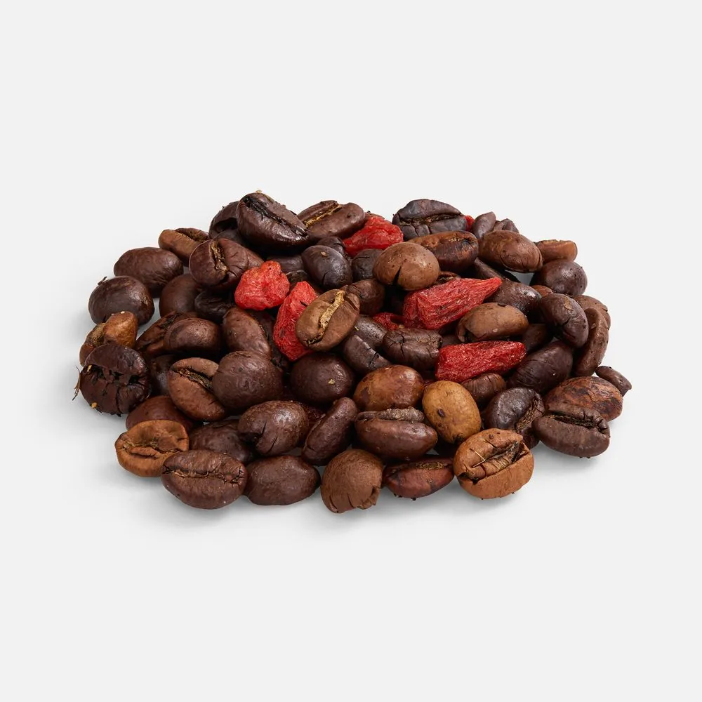 Кофе в зернах Coffeedence, с ягодами годжи фото 4