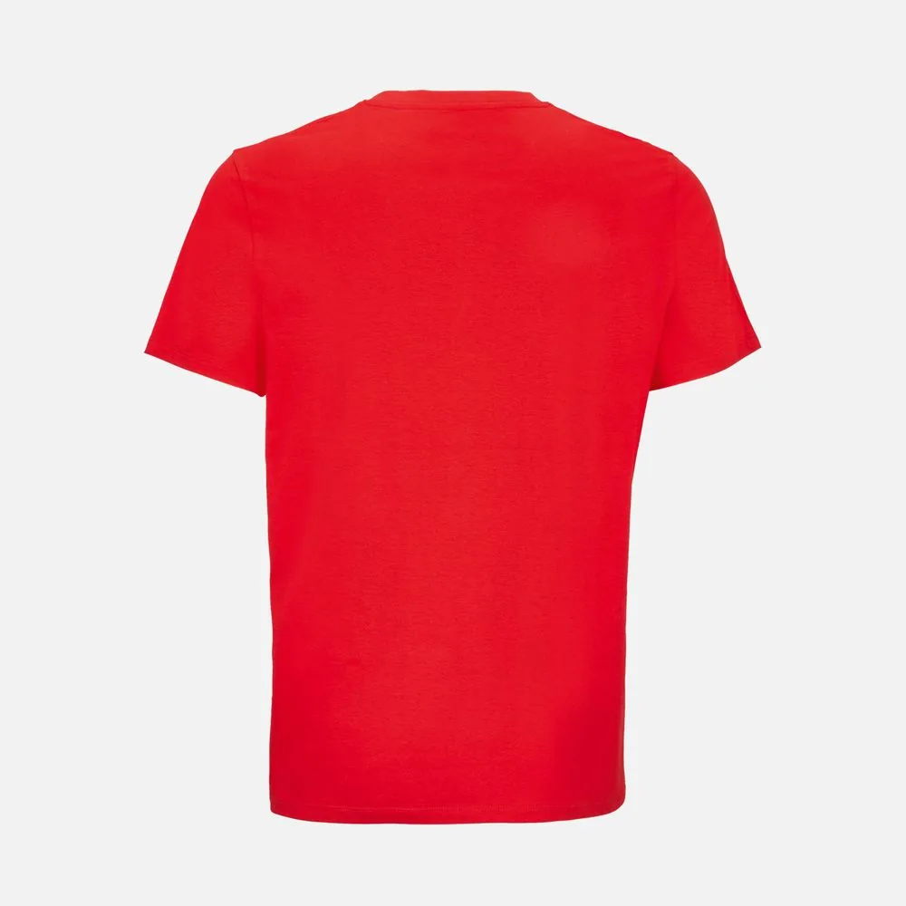 Футболка унисекс Lyam, красная, размер 3XL фото 3