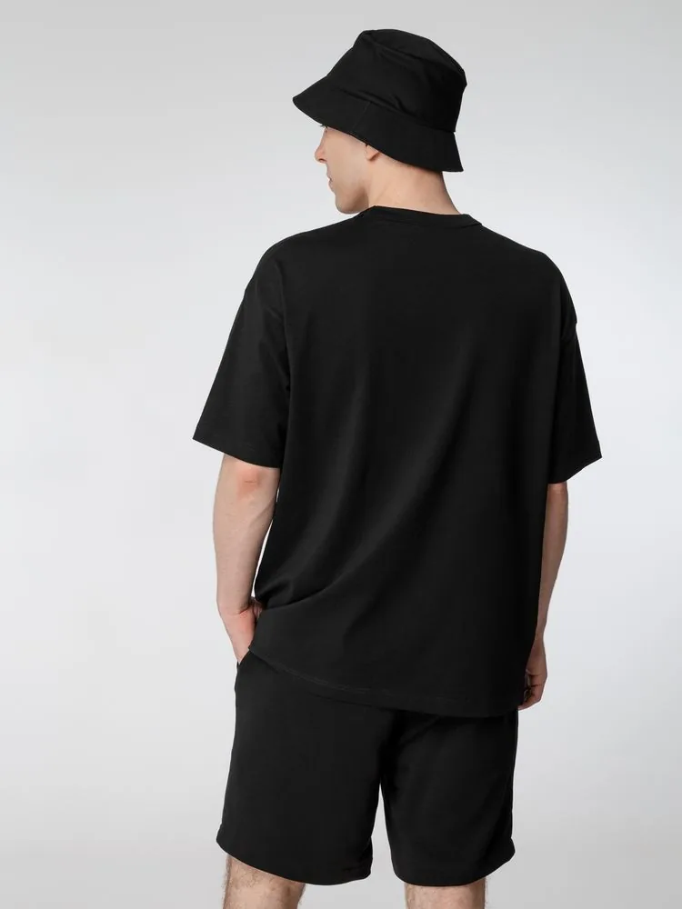 Футболка оверсайз мужская Boxy Men, темно-серая (графит), размер XL фото 7