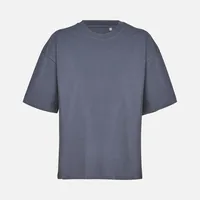 Футболка оверсайз женская Boxy Women, темно-серая (графит), размер XS фото 2