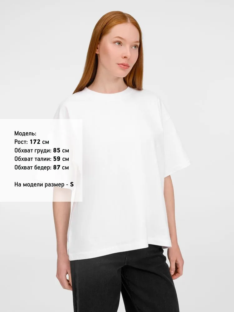 Футболка оверсайз унисекс Legacy, светло-бежевая (неокрашенная), размер XS фото 9