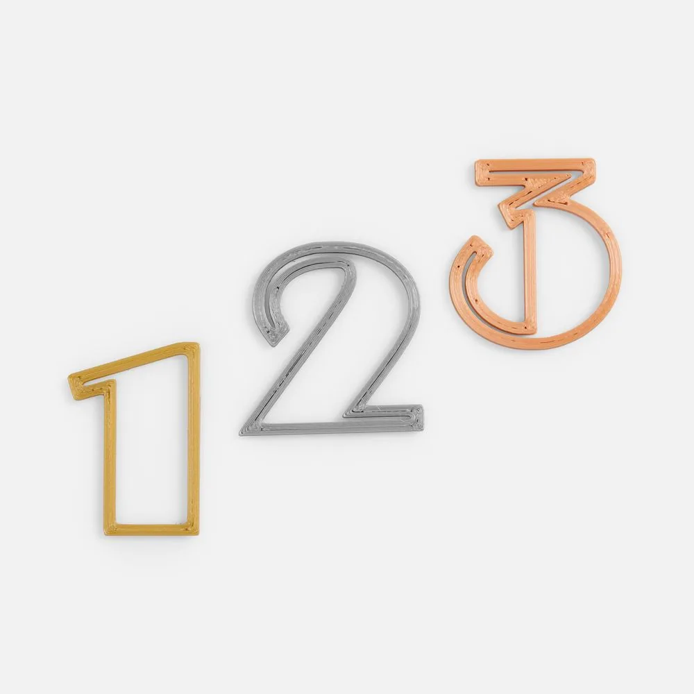 Подвеска Symbol, 3D-печать на заказ, цифра 1 фото 7