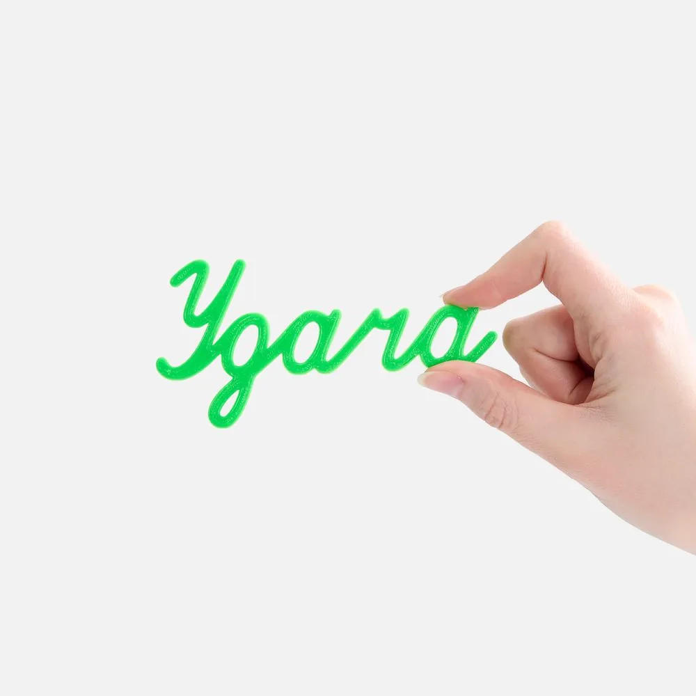 Подвеска Word, 3D-печать на заказ, удача фото 3