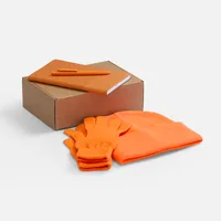 Набор Knit Warm, оранжевый фото 2