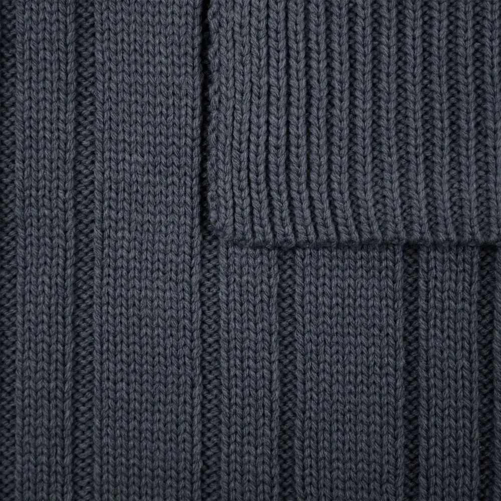 Шарф Knit Beat, темно-серый фото 4