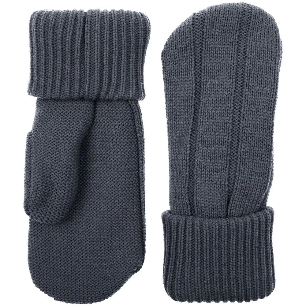 Варежки Knit Beat, темно-серые, размер L/XL