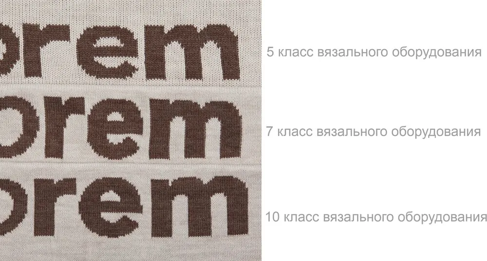 Плед на заказ Tricksy Net Grand Max, 2 цвета, S, акрил фото 6