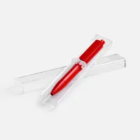 Ручка шариковая Prodir DS4 PMM-P в футляре, красная фото 2