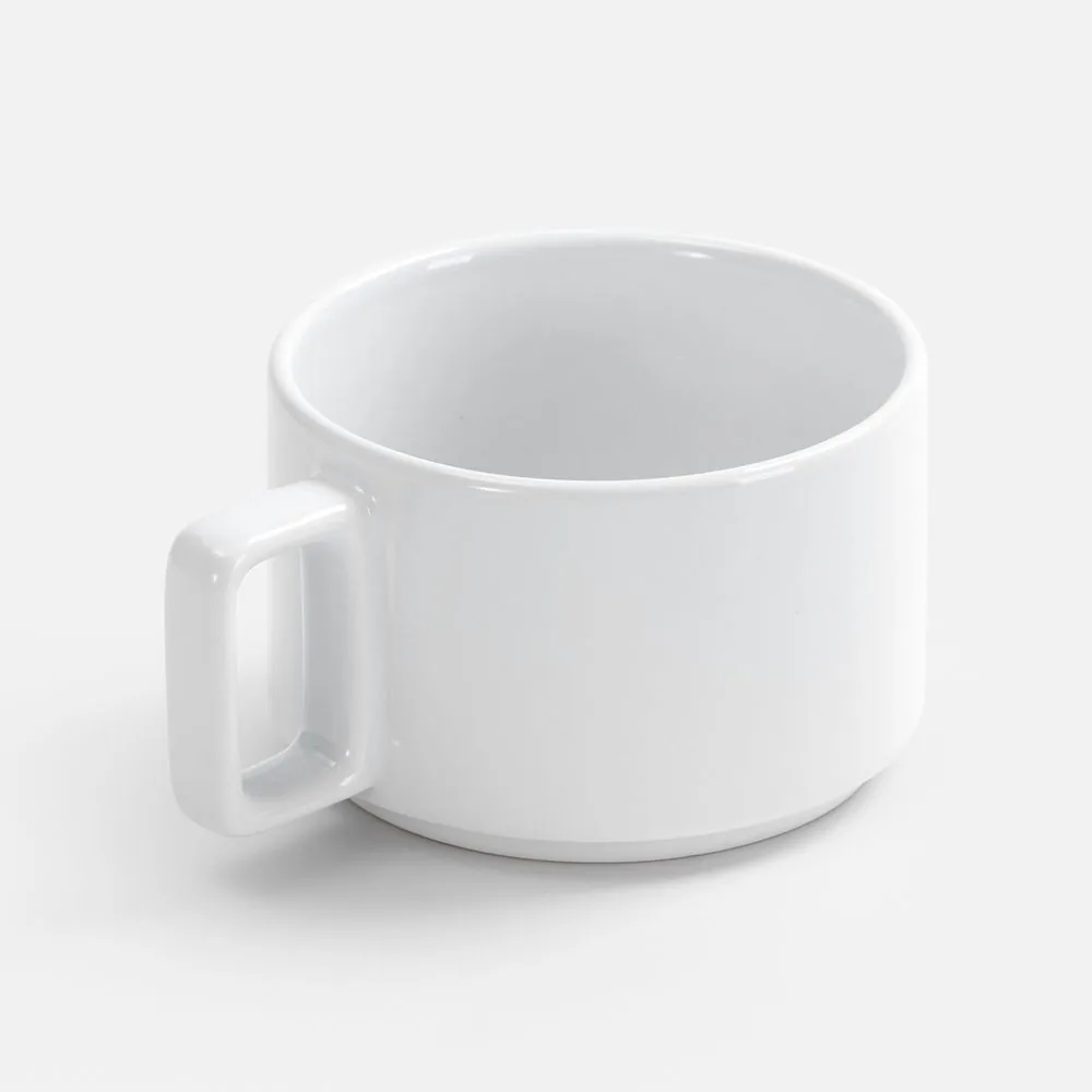 Чайная пара Stave, белая фото 4