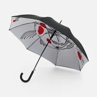 Зонт-трость Silverine с полной запечаткой купола изнутри на заказ фото 2