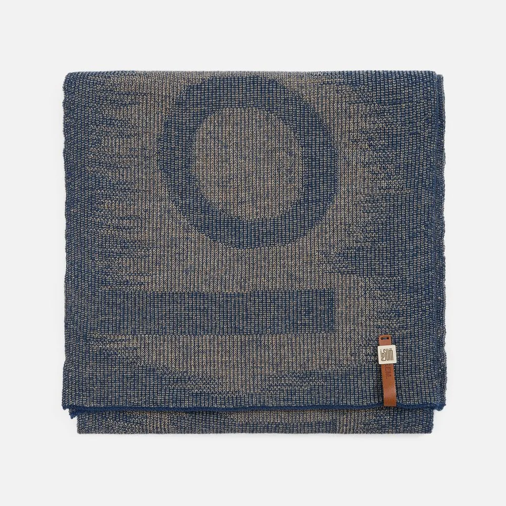 Шарф Denim XXL на заказ, полушерсть фото 9