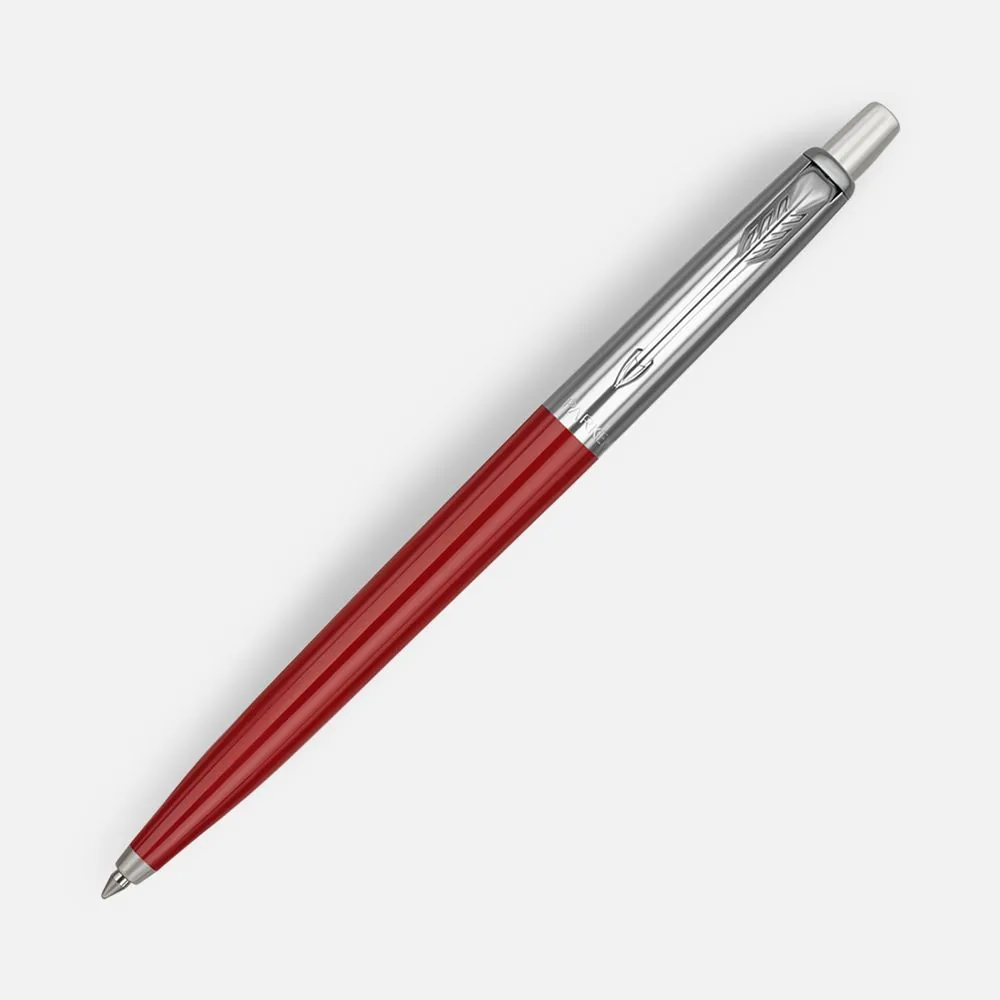 Ручка шариковая Parker Jotter Originals Red CT, красная фото 3