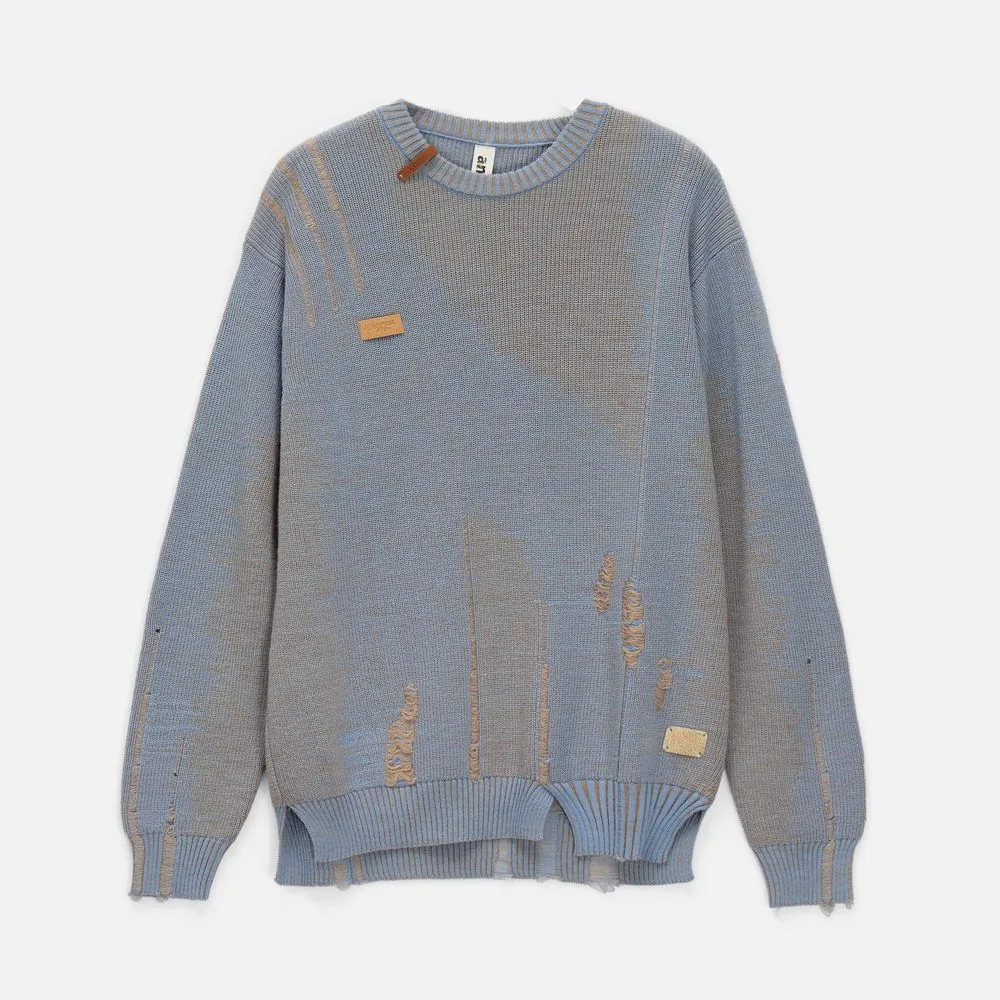 Джемпер Denim свободного силуэта на заказ, полушерсть, размер XS фото 24