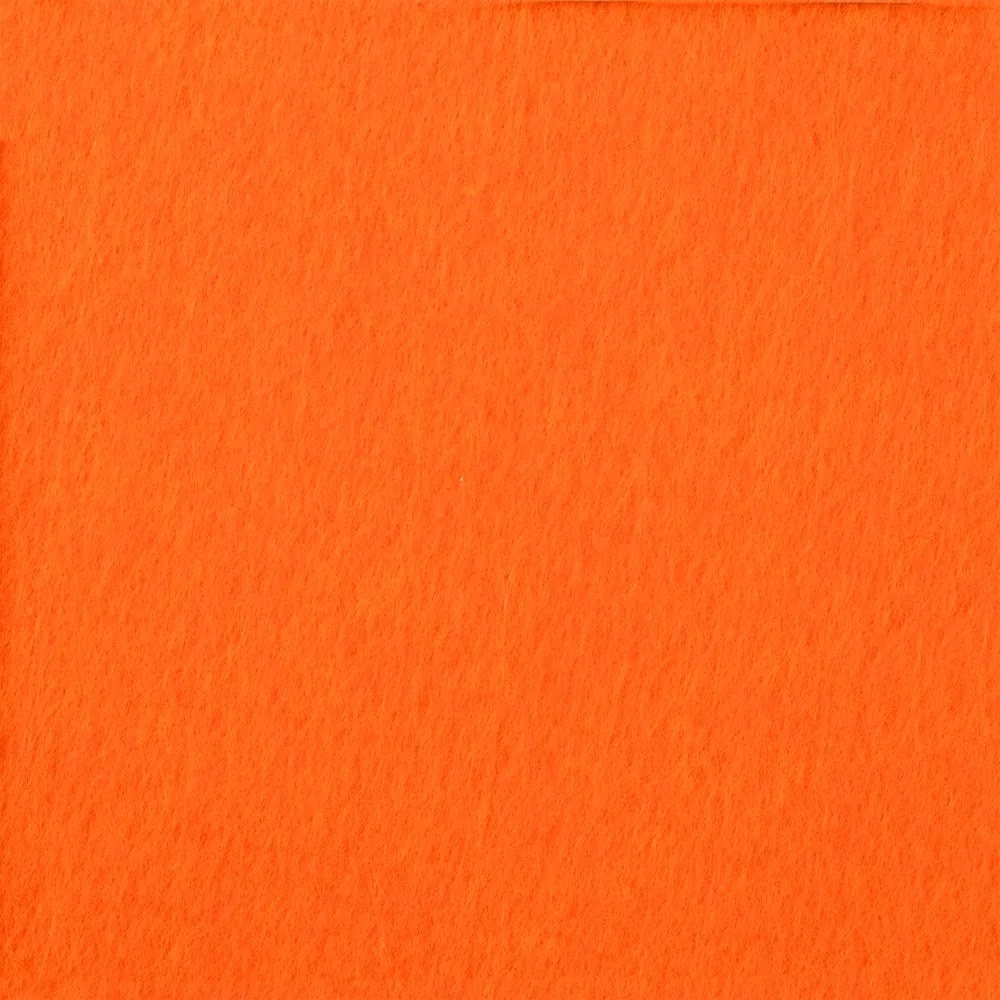 Заготовка из фетра Felt 600, оранжевый неон