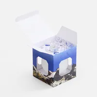 Коробка с полноцветной печатью для елочного шара 8 см фото 2