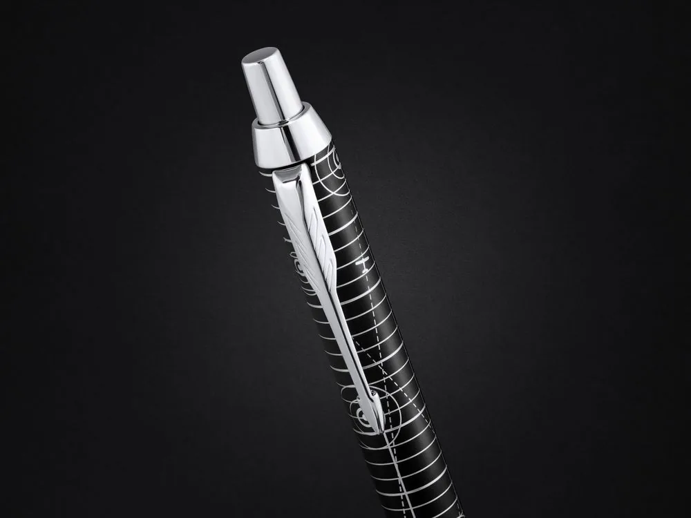Ручка шариковая Parker IM Legacy of Flight CT, черная фото 4