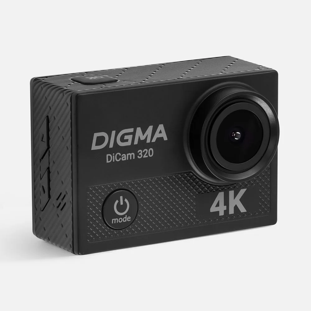 Экшн-камера Digma DiCam 320, черная фото 3