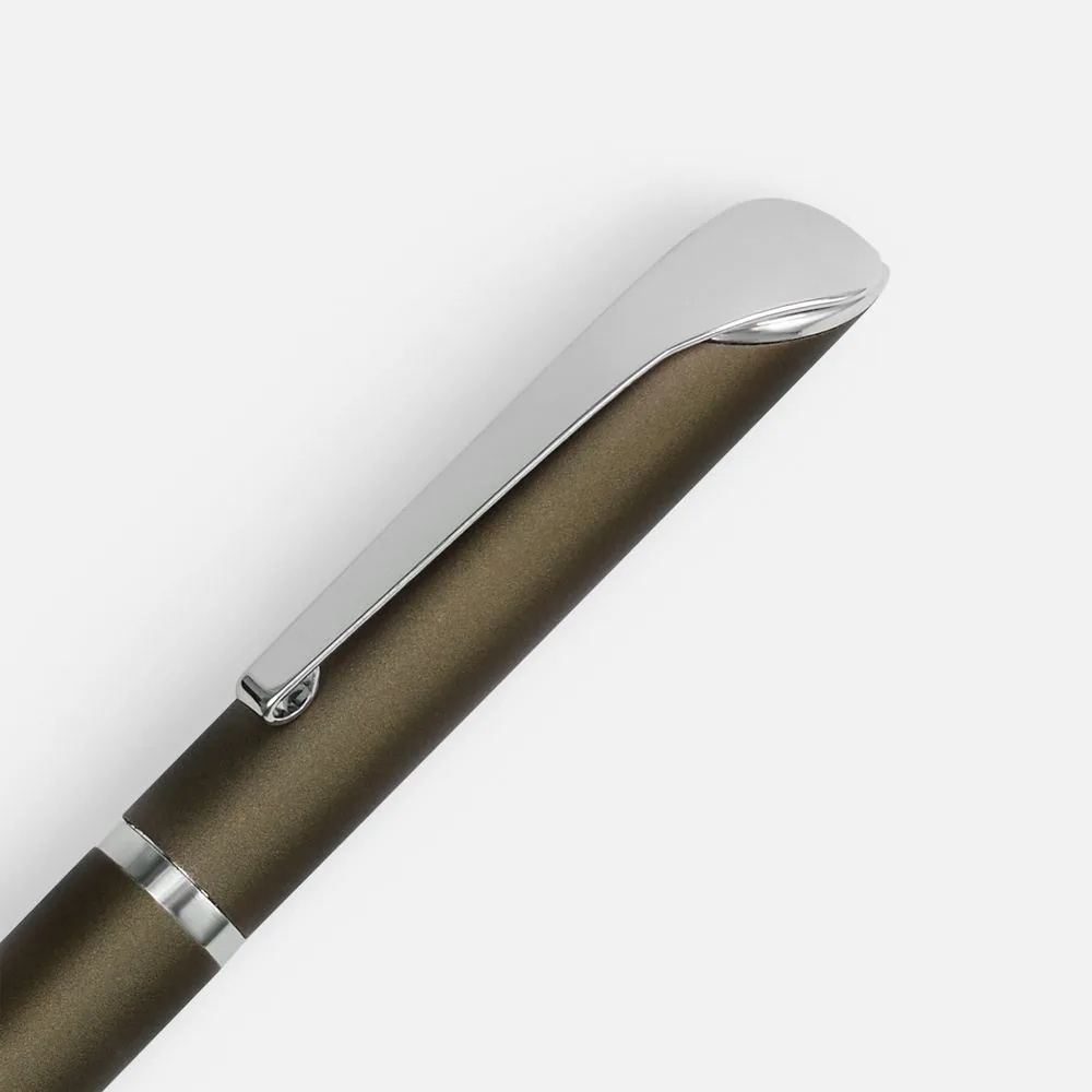 Ручка шариковая Glide ver.2, коричневая фото 5