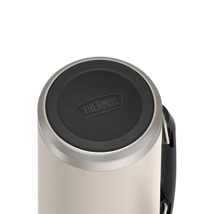Термос Icon 1200, бежевый фото 6