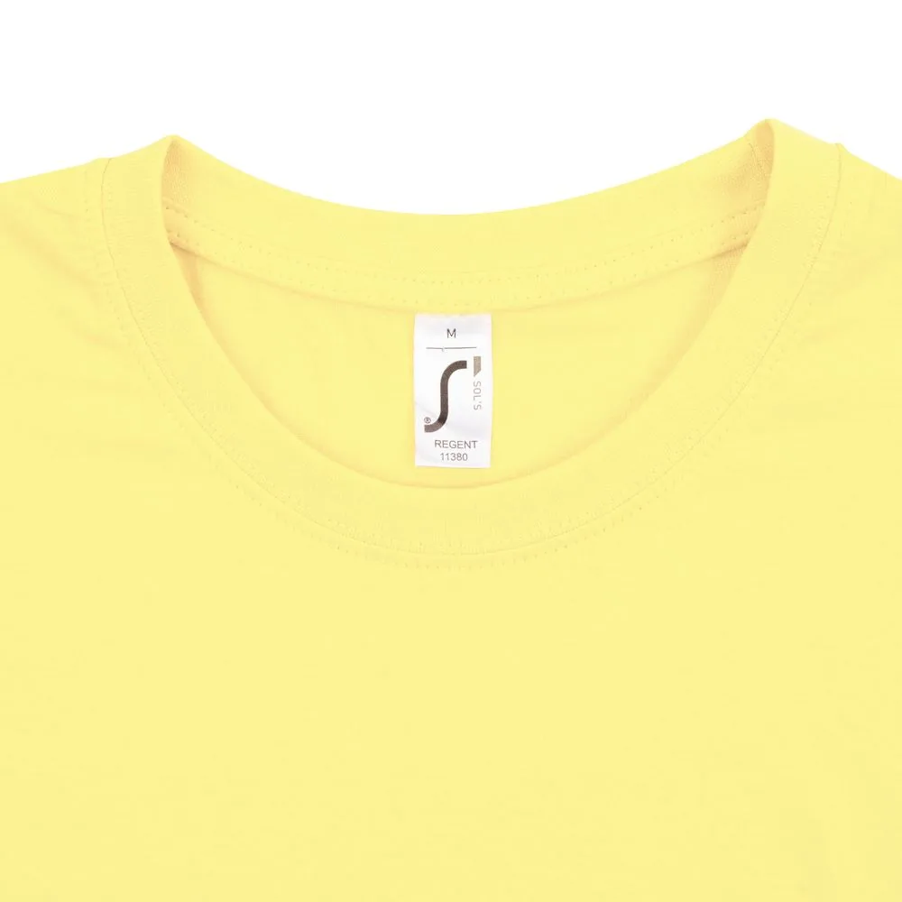 Футболка Regent 150 светло-желтая, размер XL фото 4