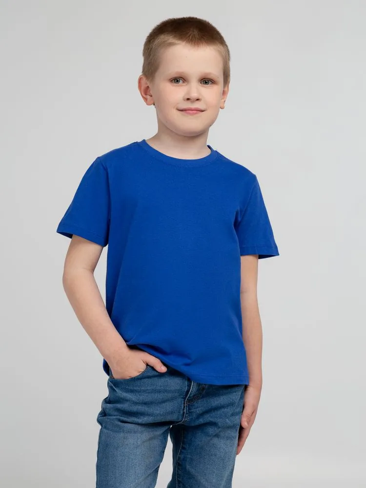 Футболка детская Regent Kids 150 ярко-синяя, на рост 96-104 см (4 года) фото 4