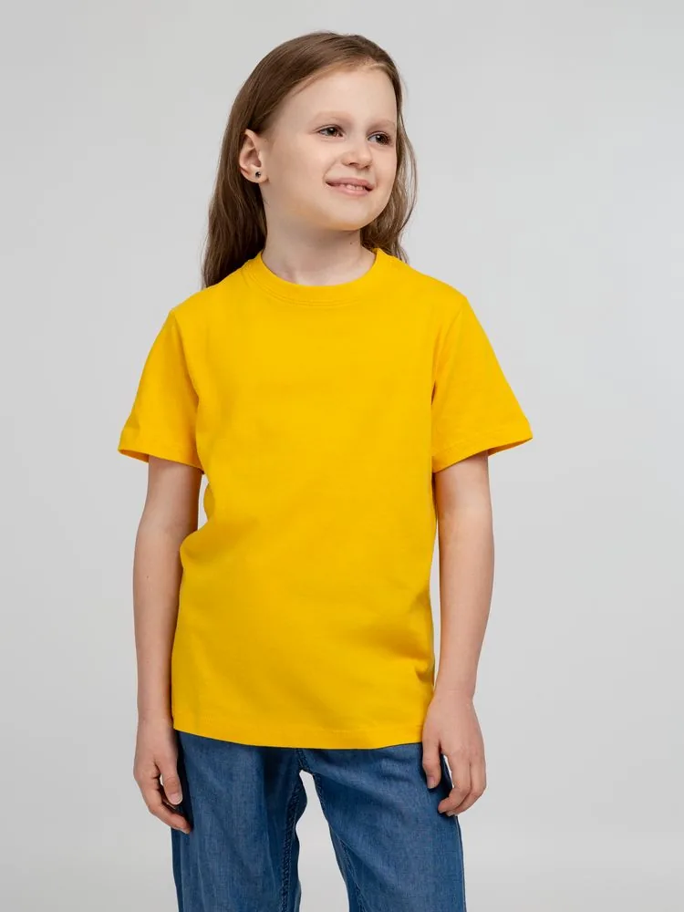 Футболка детская Regent Kids 150 желтая, на рост 96-104 см (4 года) фото 6