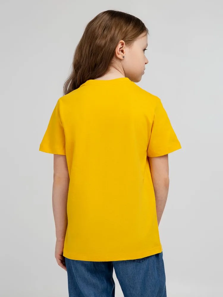 Футболка детская Regent Kids 150 желтая, на рост 96-104 см (4 года) фото 7