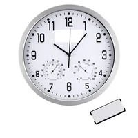 Часы настенные Insert2, белые фото 2