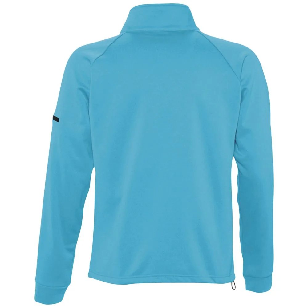Куртка флисовая мужская New look men 250 бирюзовая, размер S фото 3
