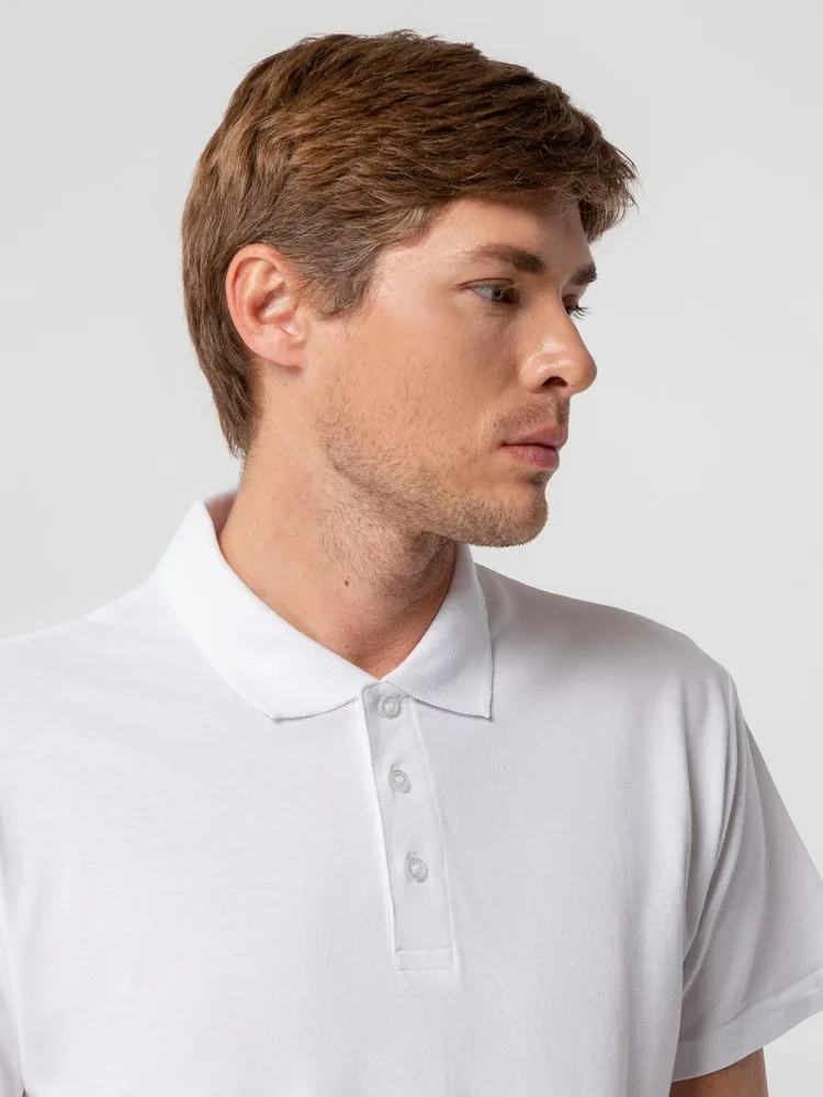 Рубашка поло мужская Spring 210 темно-зеленая, размер S фото 9