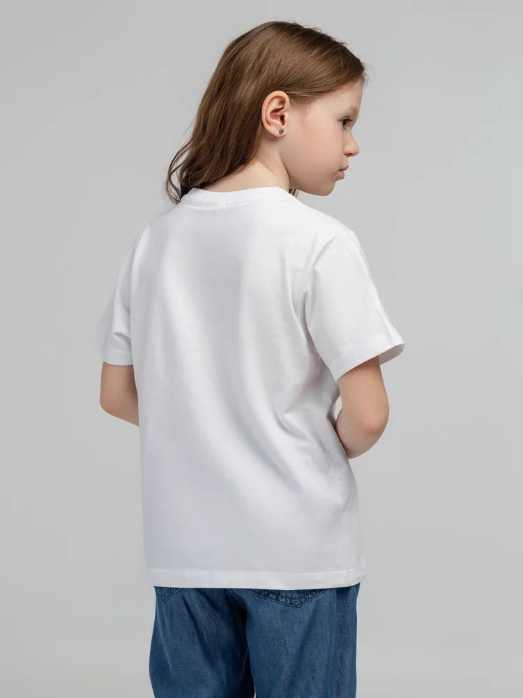 Футболка детская Regent Kids 150 белая, на рост 106-116 см (6 лет) фото 7