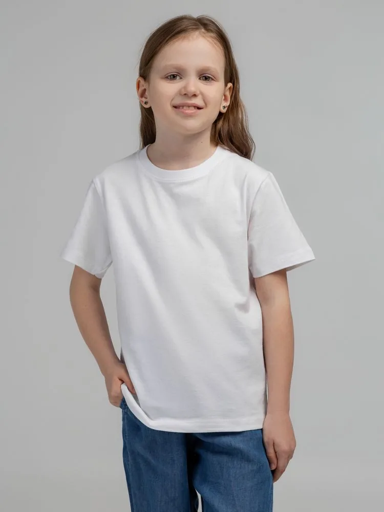 Футболка детская Regent Kids 150 белая, на рост 142-152 см (12 лет) фото 6
