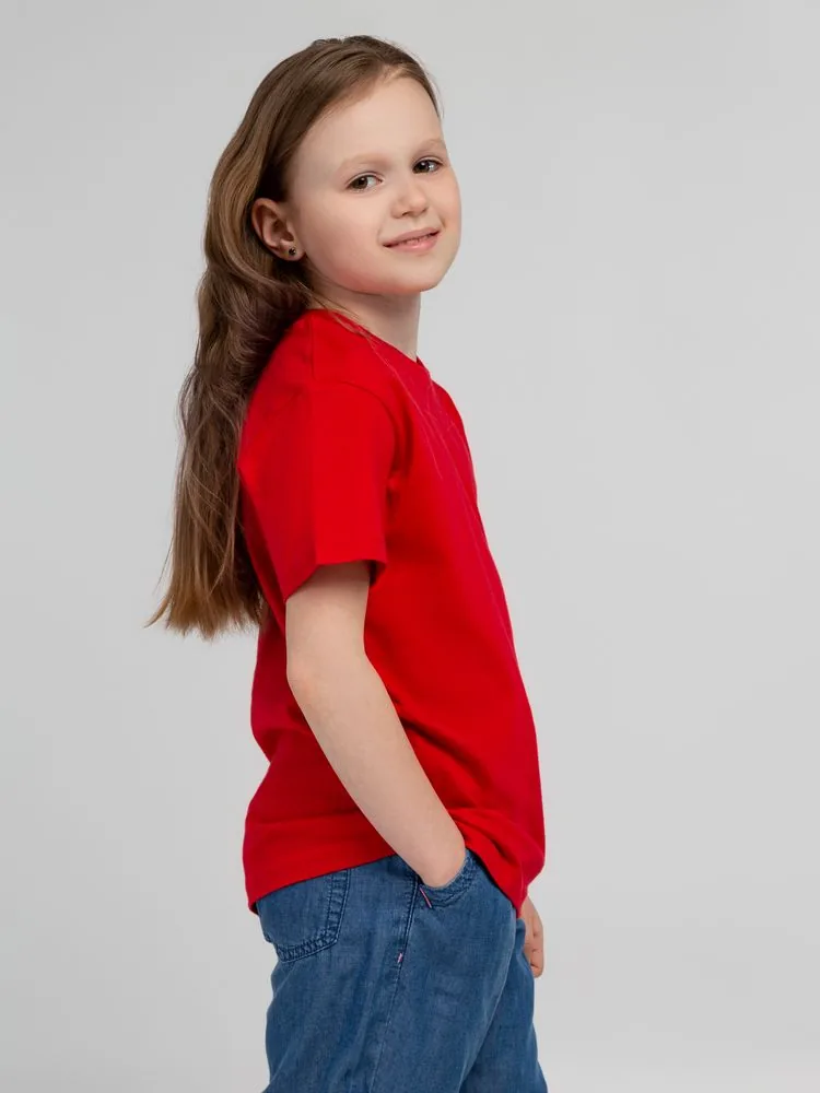 Футболка детская Regent Kids 150 красная, на рост 106-116 см (6 лет) фото 4