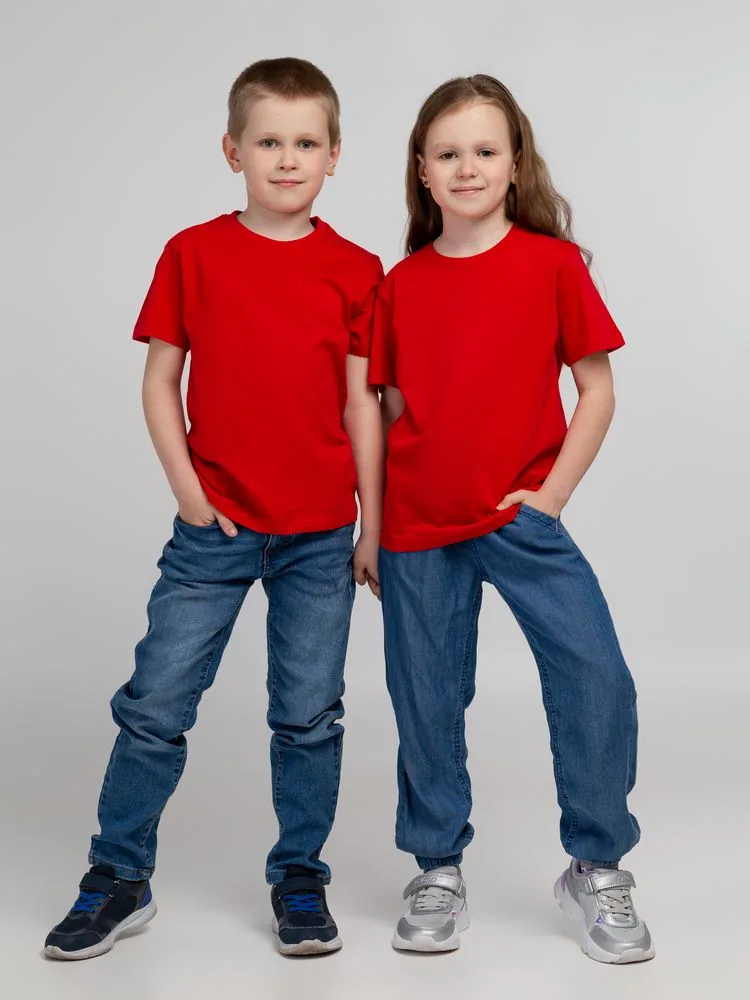 Футболка детская Regent Kids 150 красная, на рост 106-116 см (6 лет) фото 8