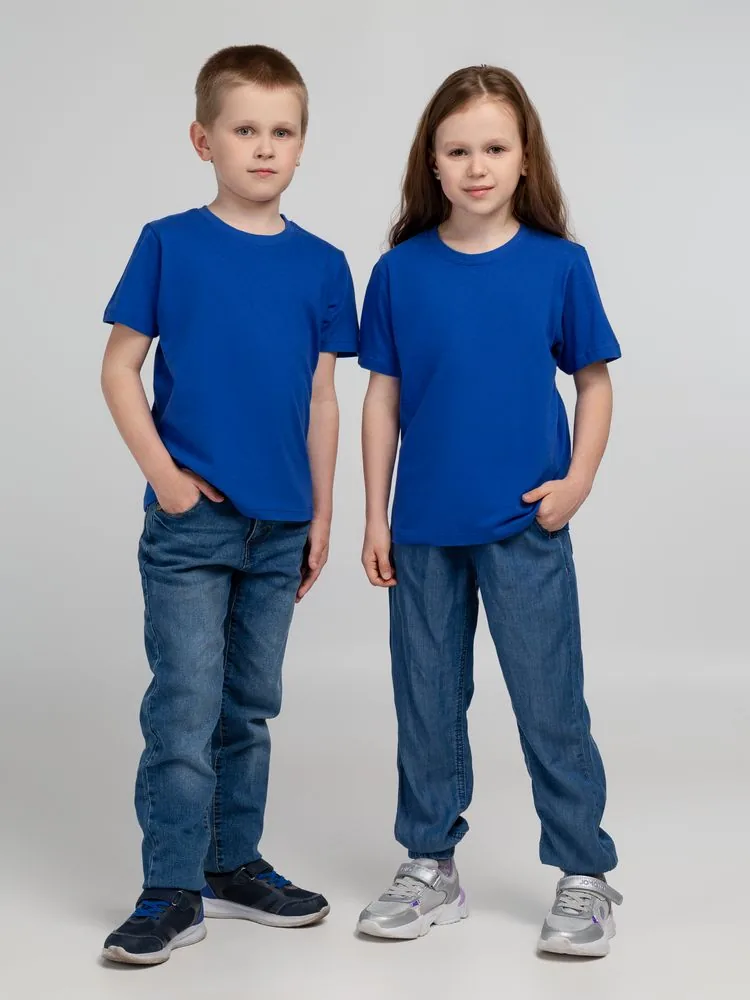 Футболка детская Regent Kids 150 ярко-синяя (royal), на рост 118-128 см (8 лет) фото 8