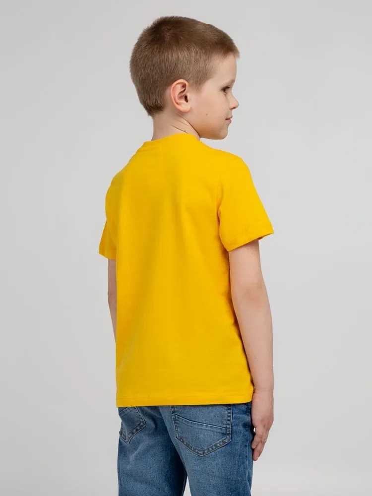 Футболка детская Regent Kids 150 желтая, на рост 130-140 см (10 лет) фото 5