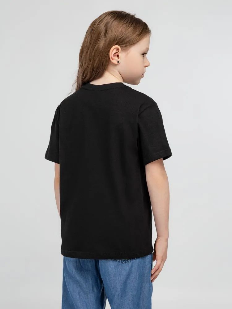 Футболка детская Regent Kids 150 черная, на рост 106-116 см (6 лет) фото 5