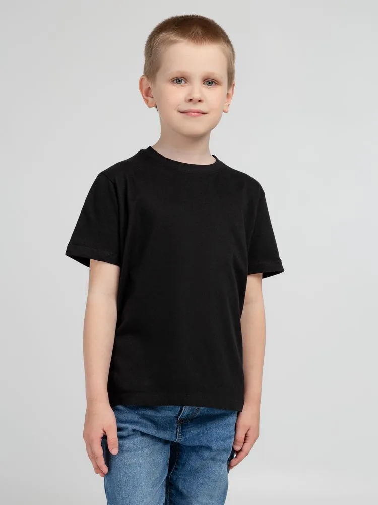 Футболка детская Regent Kids 150 черная, на рост 142-152 см (12 лет) фото 6