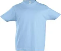Футболка детская Imperial Kids голубая, на рост 96-104 см (4 года) фото 2