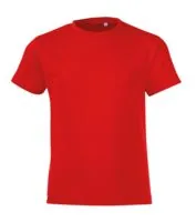 Футболка детская Regent Fit Kids, красная, на рост 130-140 см (10 лет) фото 2