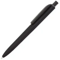 Ручка шариковая Prodir DS8 PRR-T Soft Touch, черная фото 2
