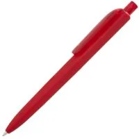 Ручка шариковая Prodir DS8 PRR-T Soft Touch, красная фото 2
