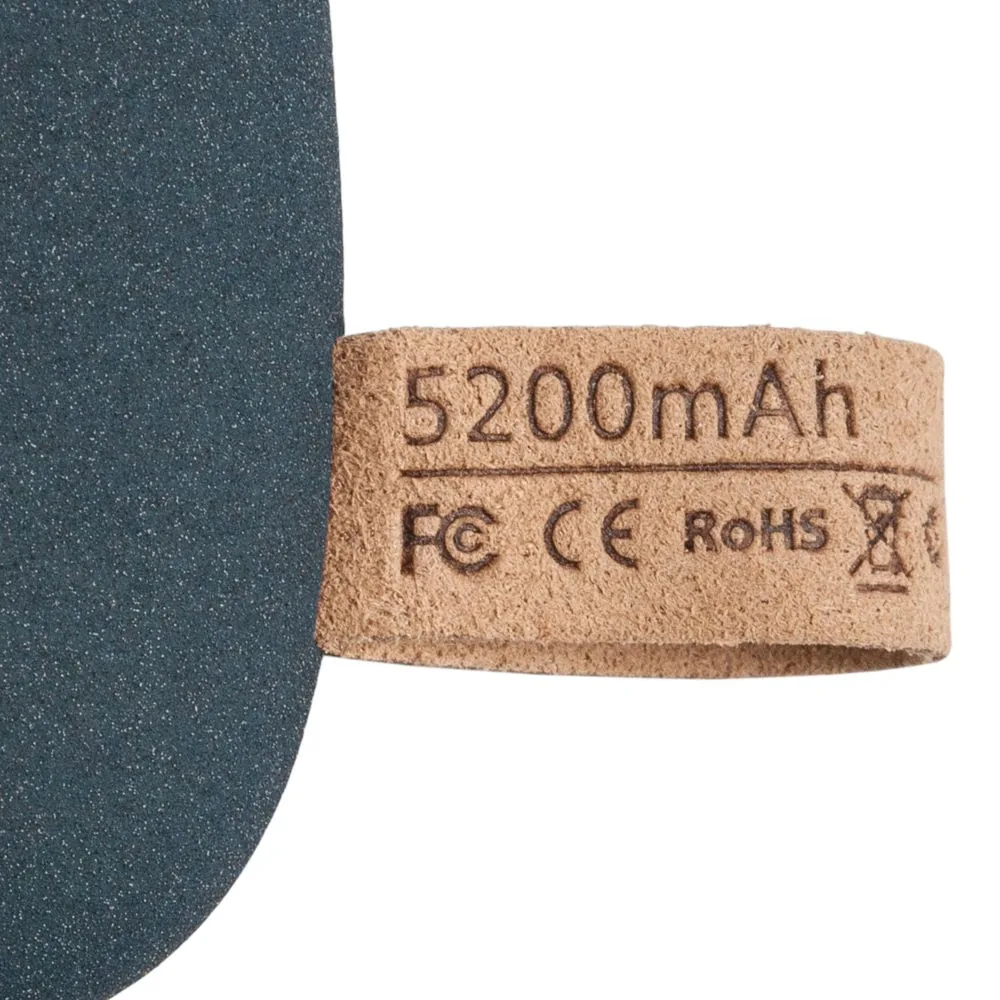 Внешний аккумулятор Pebble 5200, серо-синий фото 4