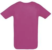 Футболка унисекс Sporty 140 розовый неон, размер XS фото 2