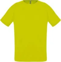 Футболка унисекс Sporty 140 желтый неон, размер 3XL фото 2