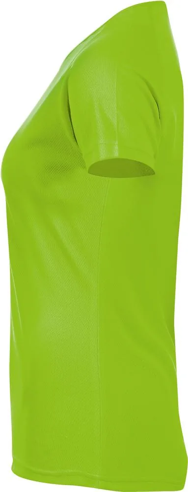 Футболка женская Sporty Women 140 зеленый неон, размер XL фото 3