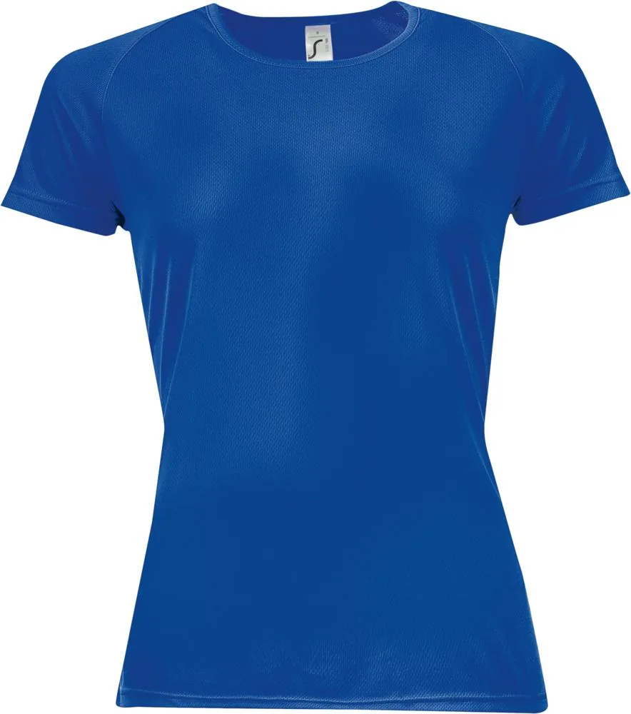 Футболка женская Sporty Women 140 ярко-синяя, размер XXL